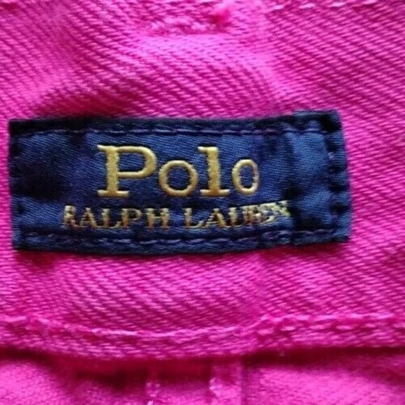 Polo Ralph Lauren Shorts 32 Crosby Relaxed Pink Raw Hem - Picture 3 of 15